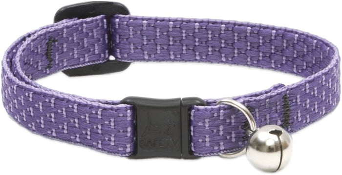 LupinePet Eco Safety Cat Collar with Bell - Lilac
