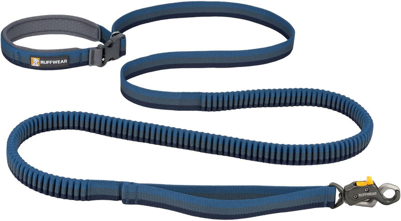 Ruffwear Roamer Lock Bungee Dog Leash, Orion Blue